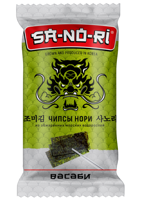 "SANORI" чипсы нори