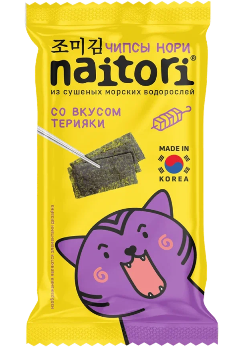 "NAITORI" чипсы нори